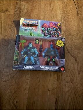 Masters of the Universe rise of evil new with slight damage to the package